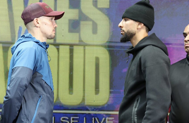 Liam Davies has been riding the crest of the wave ahead of his showdown with Masoud. (Photo Credit: Stephen Dunkley, Queensberry)