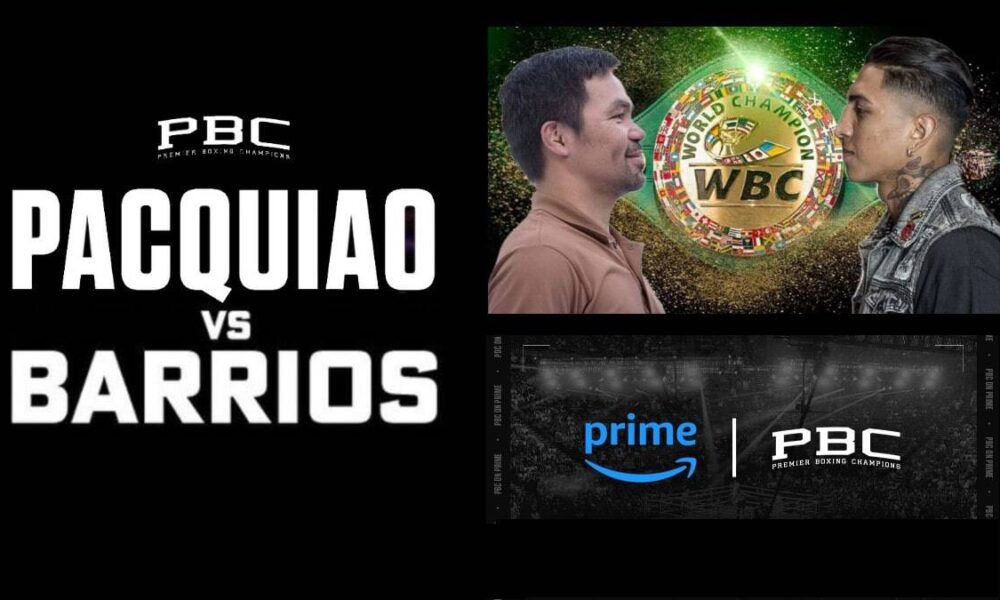 Manny Pacquiao vs Barrios PBC