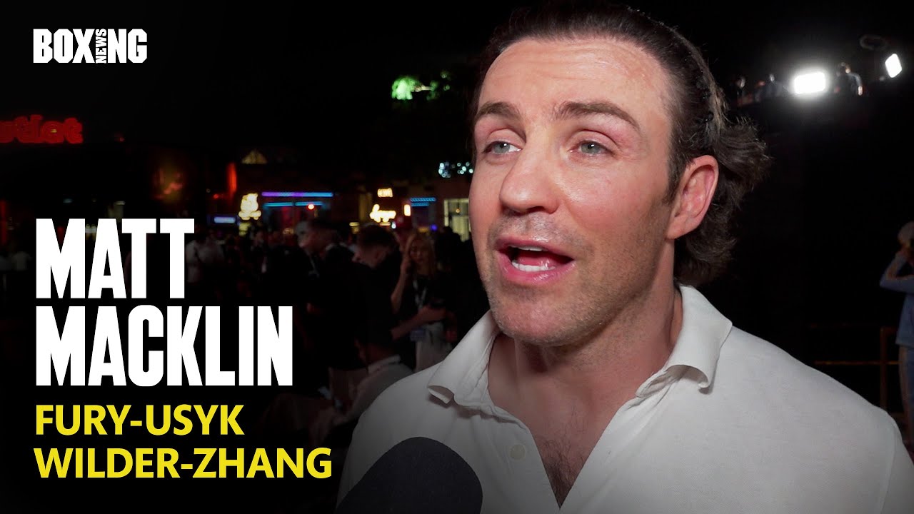 Matt Macklin On Fury-Usyk, Taylor-Catterall 2 & Wilder-Zhang