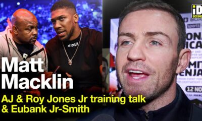 Matt Macklin Questions Potential Anthony Joshua & Roy Jones Jr Move