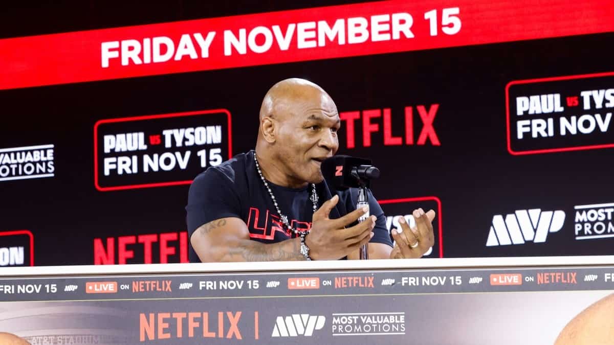 Mike Tyson presser