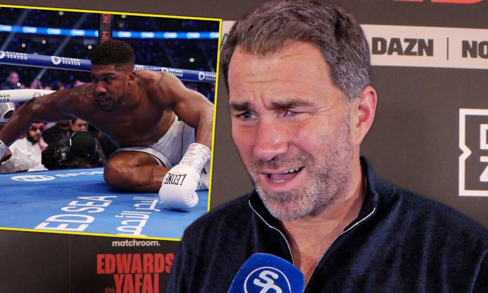 'NO PROBLEM w/ ANTHONY JOSHUA CHIN!' - Eddie Hearn HITS BACK AT CRITICS