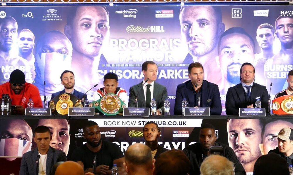 Regis Prograis vs Josh Taylor FULL WBSS FINAL press conference feat ANGRY DERECK CHISORA