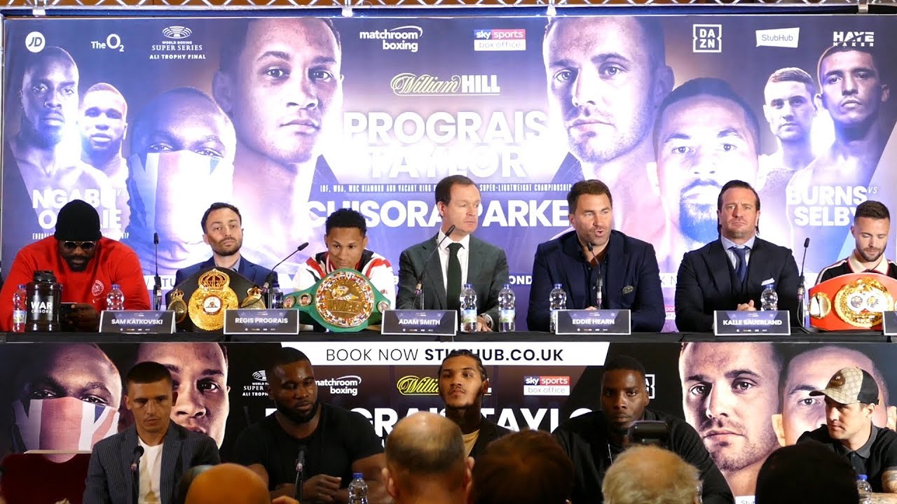 Regis Prograis vs Josh Taylor FULL WBSS FINAL press conference feat ANGRY DERECK CHISORA