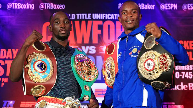 Terence Crawford and Julius Indongo fight time