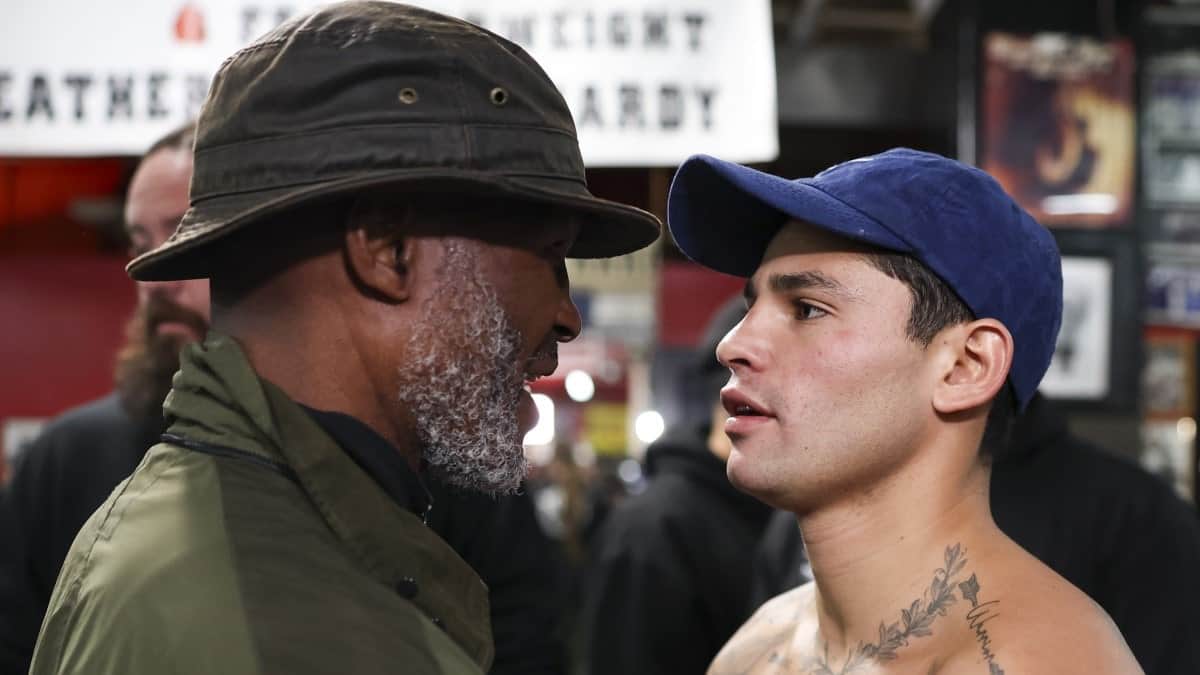 Bernard Hopkins and Ryan Garcia