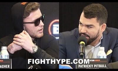 "SHUT THE F UP" - TEMPERS ERUPT AS PATRICKY PITBULL GOES AT IT WITH JAMES GALLAGHER & PEDRO CARVALHO