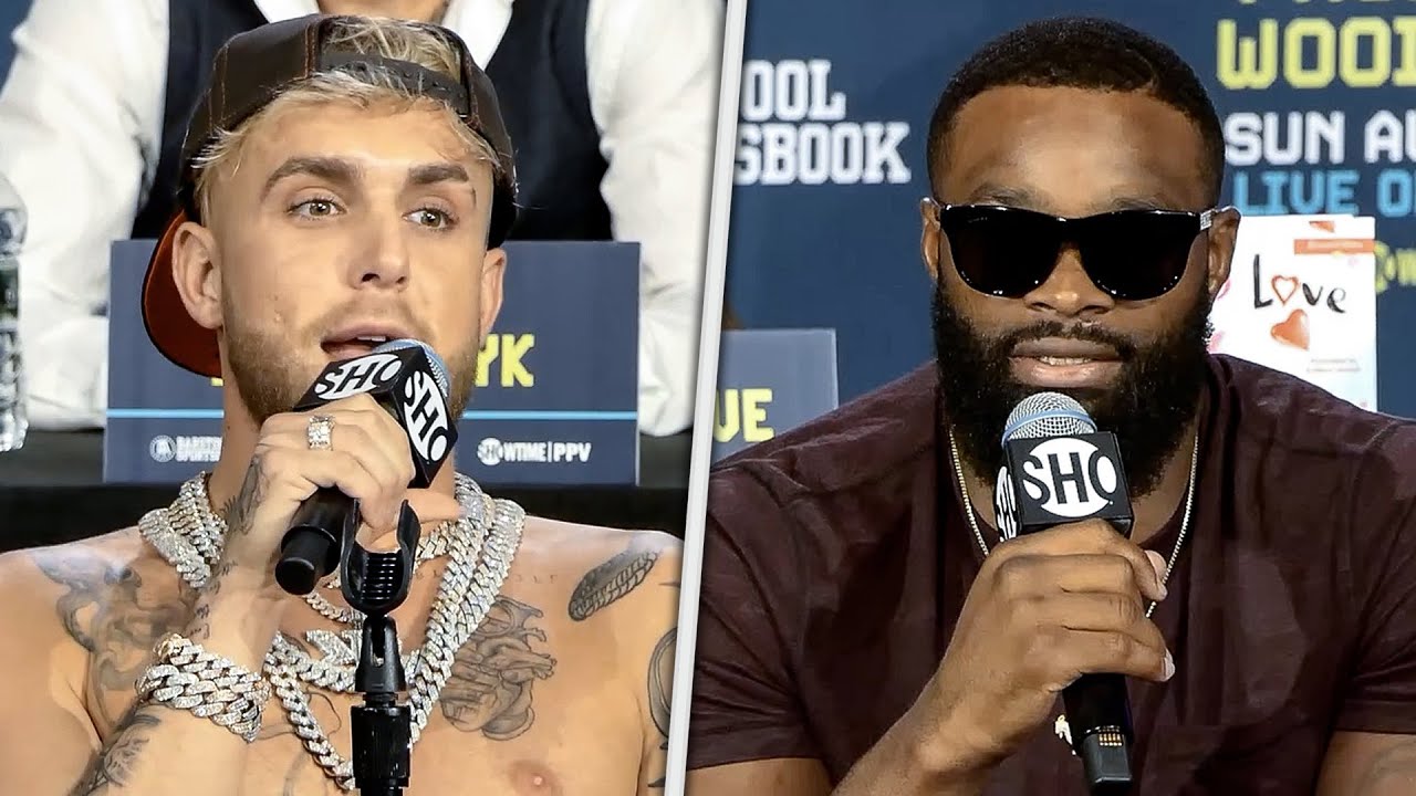 [STRONG LANGUAGE] Jake Paul vs Tyron Woodley - FULL FINAL PRESS CONFERENCE | Boxing