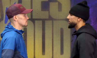 TENSE! Liam Davies vs Shabaz Masoud • FIRST FACEOFF • Frank Warren