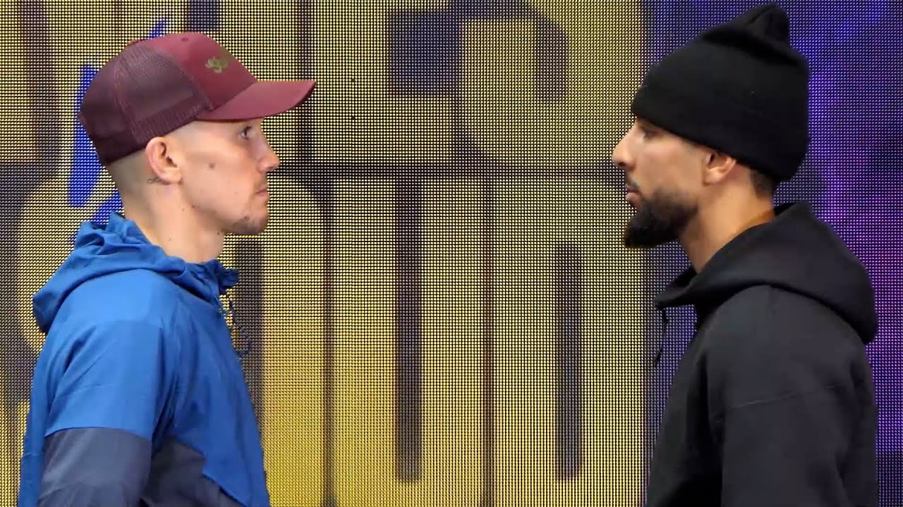 TENSE! Liam Davies vs Shabaz Masoud • FIRST FACEOFF • Frank Warren