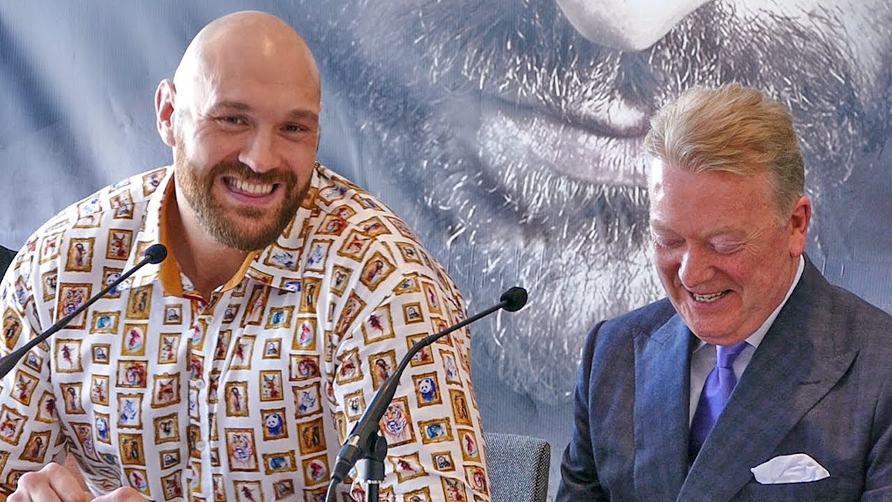 TYSON FURY - LATEST NEWS ON RETURN! HILARIOUS PRESS CONFERENCE