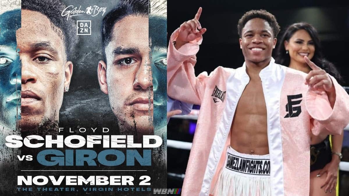 Floyd Schofield Nov 2 Las Vegas