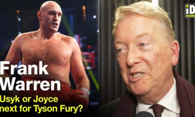 "Tyson Fury vs Oleksandr Usyk or Joe Joyce?" - Frank Warren