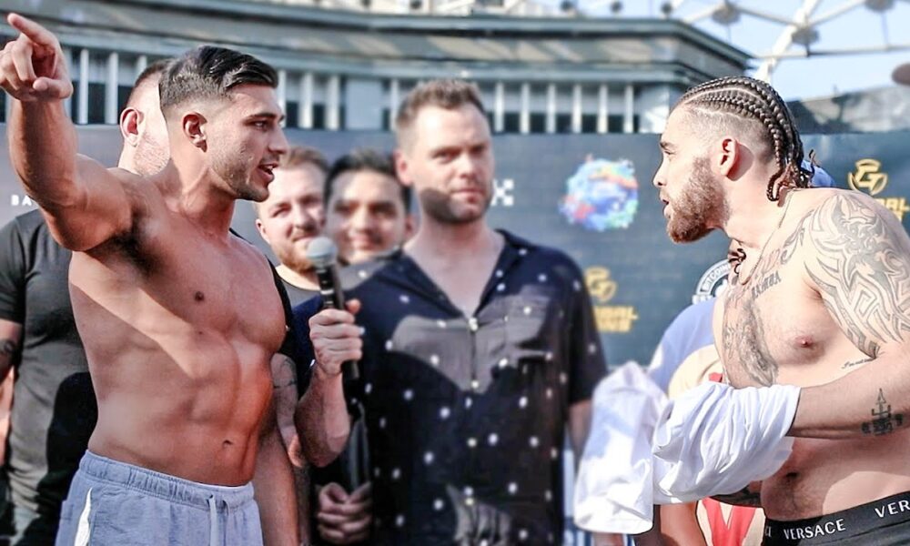 " YOU DIDN'T MAKE WEIGHT!! " Tommy Fury vs. Paul Bamba • HEATED WEIGH IN & FACE OFF | Boxing