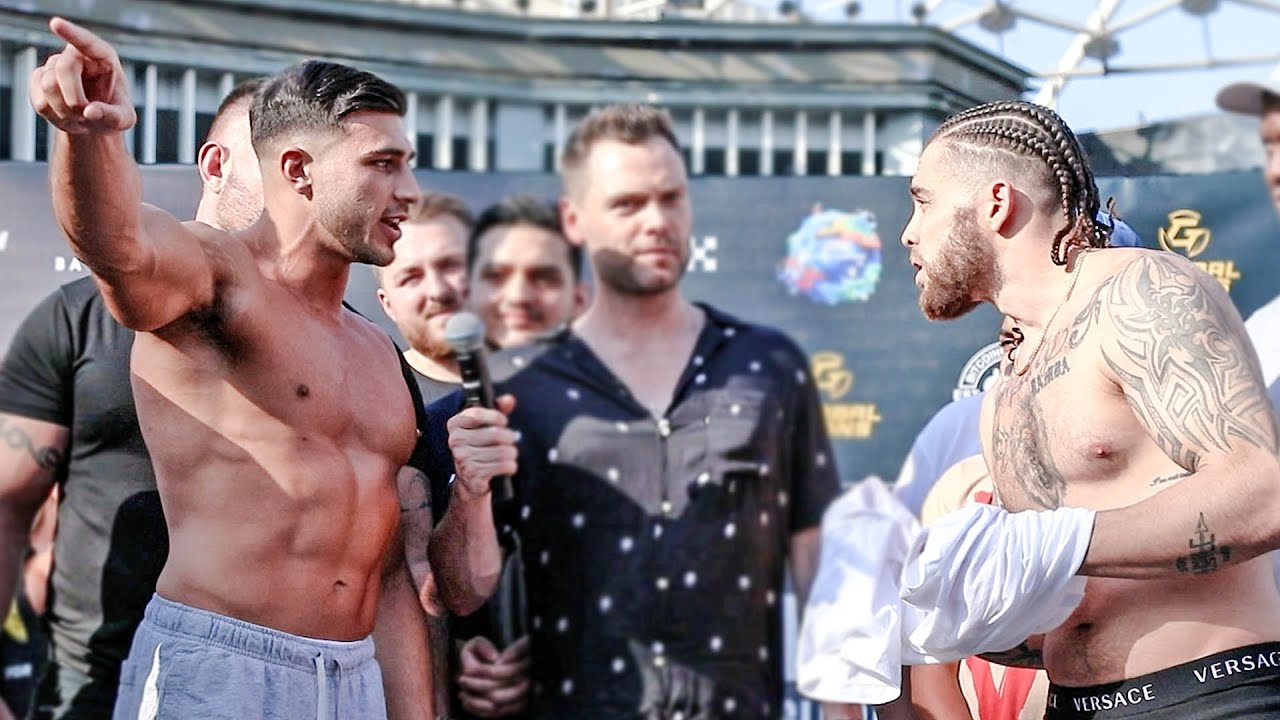 " YOU DIDN'T MAKE WEIGHT!! " Tommy Fury vs. Paul Bamba • HEATED WEIGH IN & FACE OFF | Boxing