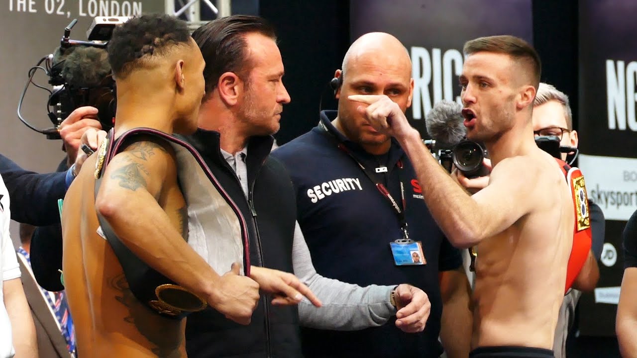 'YOU'RE F***ED!' Regis Prograis vs Josh Taylor weigh-in GETS HEATED | Matchroom Boxing