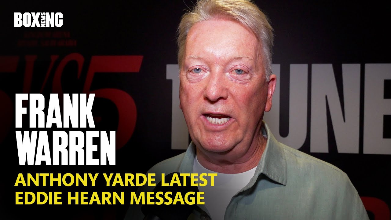 "You're Getting Your A*** Kicked!" - Frank Warren Message to Eddie Hearn