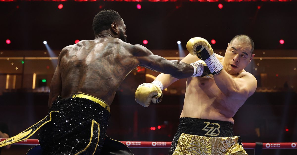 Zhilei Zhang discusses his knockout win over Deontay Wilder