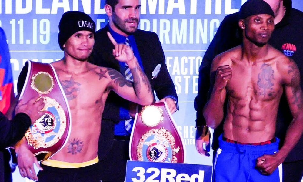 Zolani Tete vs John Riel Casimero FULL WEIGH-IN | Frank Warren boxing