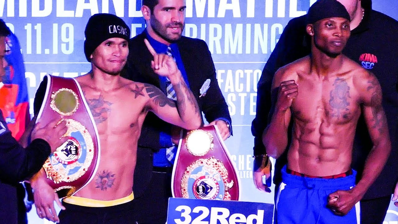 Zolani Tete vs John Riel Casimero FULL WEIGH-IN | Frank Warren boxing