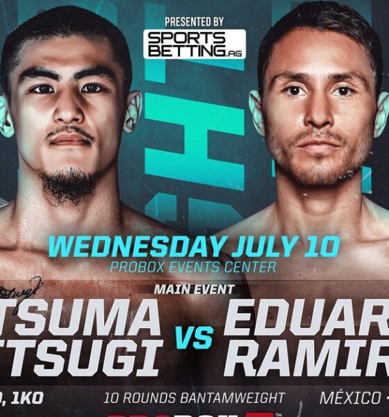 Akitsugi vs Ramirez: Free live broadcast, round by round, start time