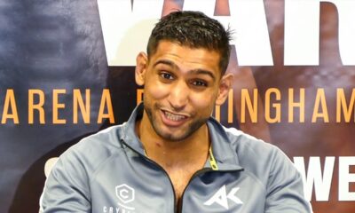 Amir Khan VICTORIOUS  | Post Fight Press Conference vs Samuel Vargas - Boxing Match