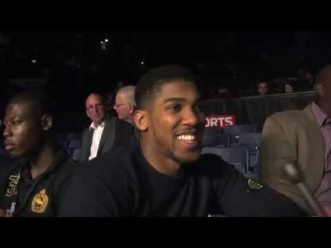 Anthony Joshua On Sparring With Wladimir Klitschko