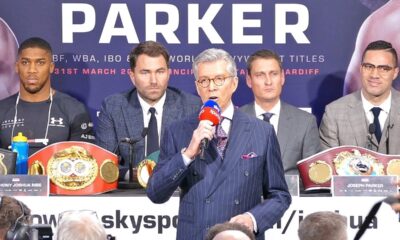 Anthony Joshua vs Joseph Parker FINAL PRESS CONFERENCE