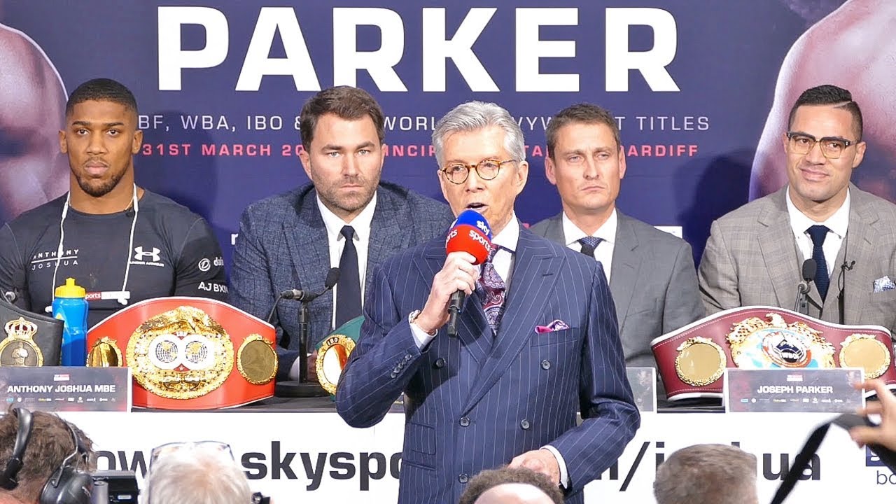 Anthony Joshua vs Joseph Parker FINAL PRESS CONFERENCE