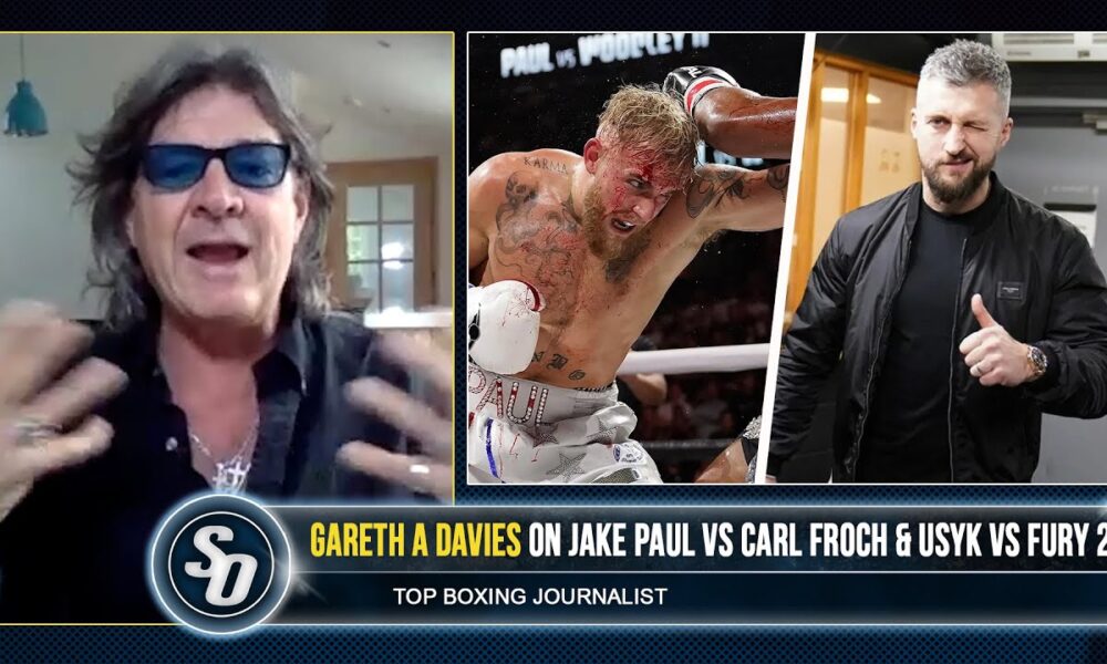 'CARL FROCH WOULD HAVE A TOUGH TIME WITH JAKE PAUL!' - Gareth A Davies on USYK VS FURY 2