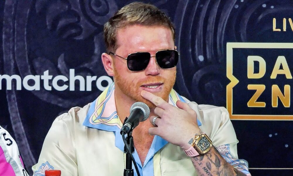 Canelo Álvarez • FULL POST FIGHT PRESS CONFERENCE vs. Dmitry Bivol • DAZN & Matchroom Boxing