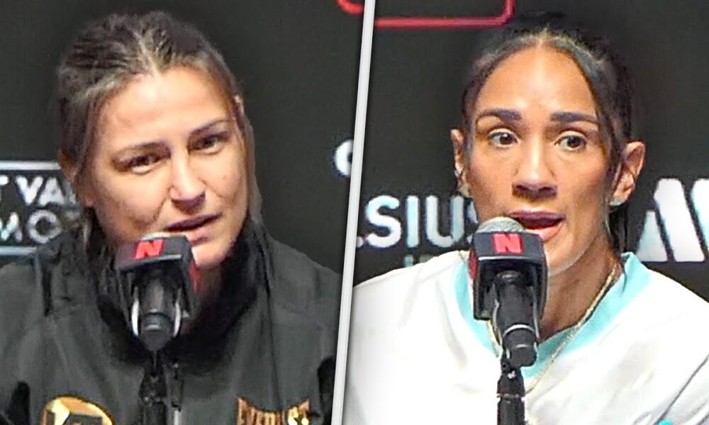 EDDIE HEARN IN THE CORNER? - Katie Taylor REVEALS ALL at Amanda Serrano press conference