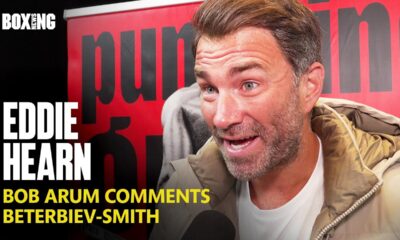 Eddie Hearn Hits Back At Bob Arum & Carl Froch Comments