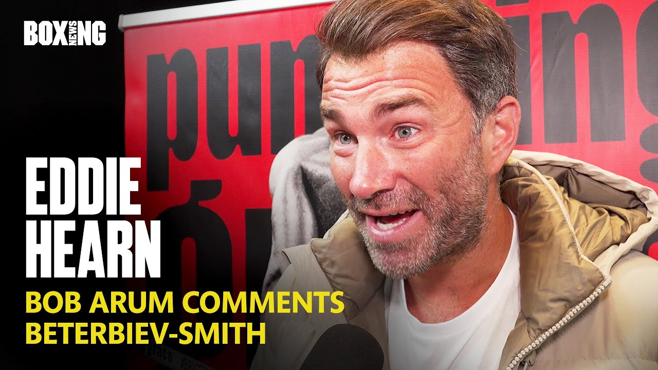 Eddie Hearn Hits Back At Bob Arum & Carl Froch Comments