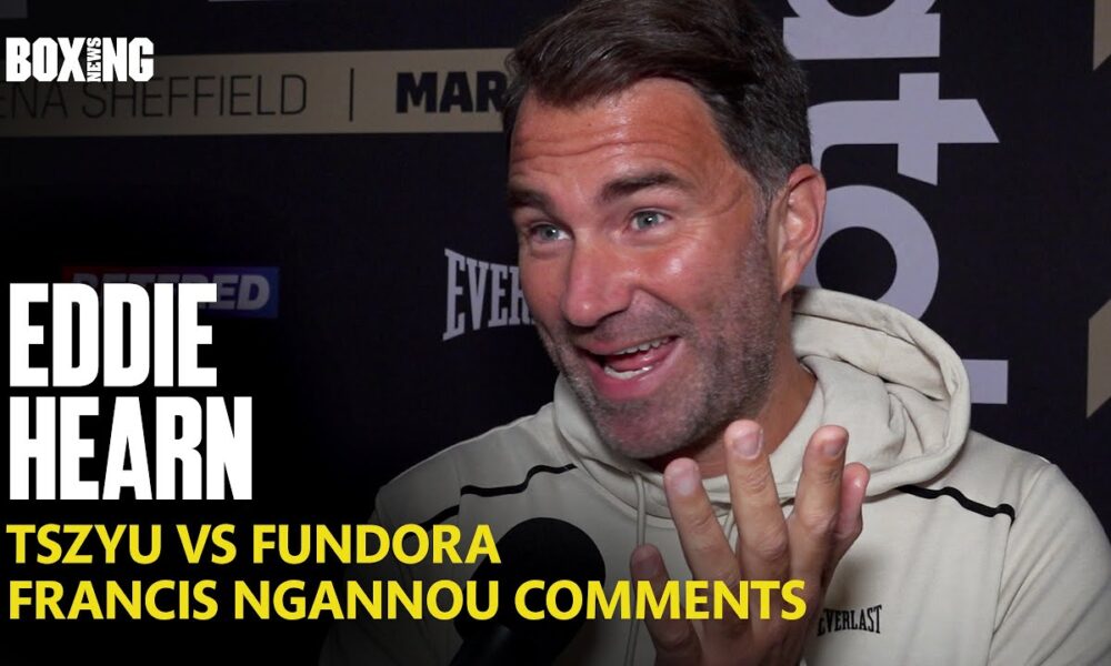 Eddie Hearn Hits Back At Francis Ngannou Comments After KO Loss