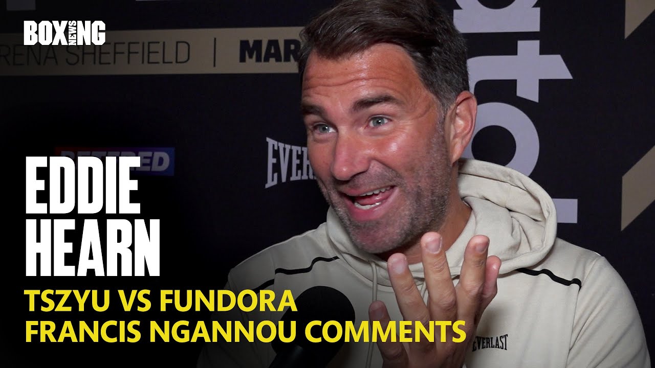 Eddie Hearn Hits Back At Francis Ngannou Comments After KO Loss