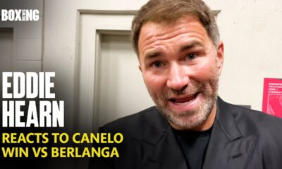 Eddie Hearn Reacts To Canelo Dominant Win vs Edgar Berlanga