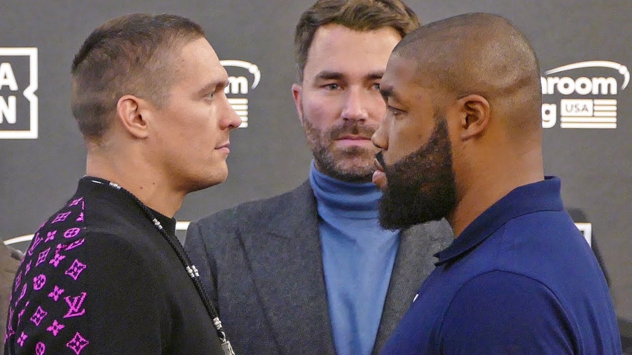 FACE TO FACE | Oleksandr Usyk vs. Chazz Witherspoon | Heavyweight Boxing