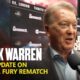 Frank Warren Gives Update On Usyk vs. Fury Rematch