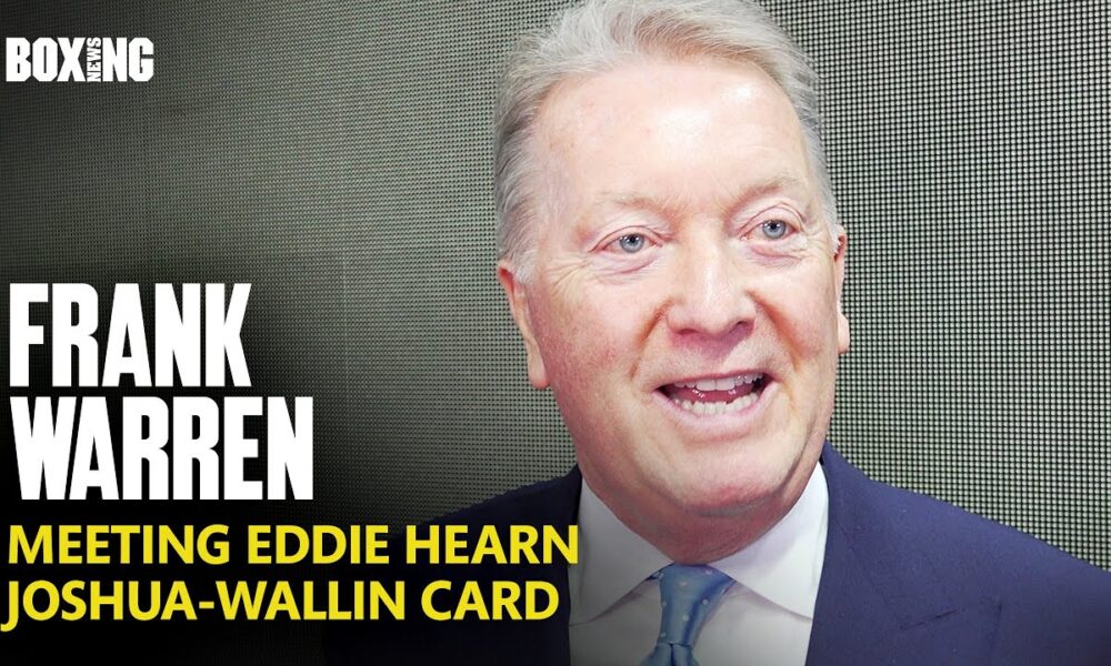 Frank Warren Reveals Eddie Hearn First Conversation