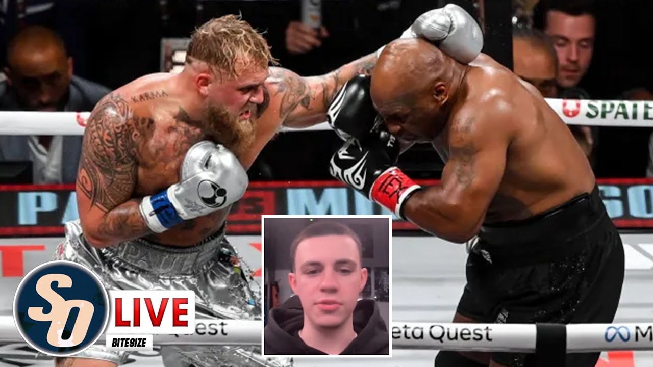 'JAKE PAUL HELD BACK, didn't want to hurt MIKE TYSON!' - SO Live FIRE BACK