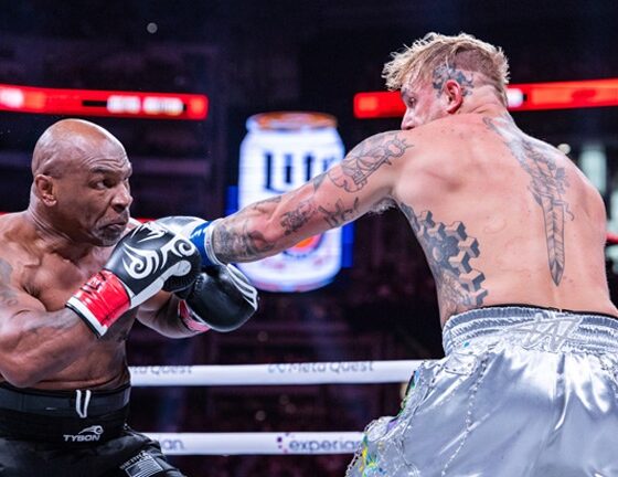 Paul overcame Tyson in Texas on Friday Photo Credit: Esther Lin/Most Valuable Promotions