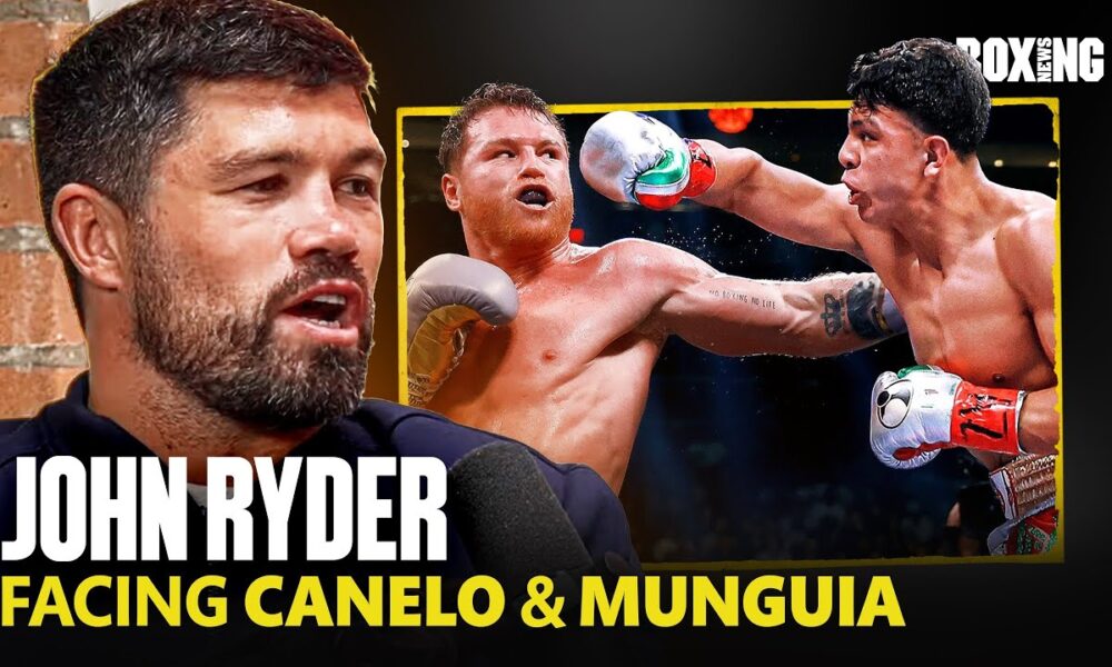 John Ryder Compares Fighting Canelo Alvarez & Jaime Munguia