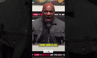 Mike Tyson Snaps At Reporter During Jake Paul Press Conference