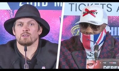 Oleksandr Usyk vs. Derek Chisora • FULL PRESS CONFERENCE • Matchroom Boxing