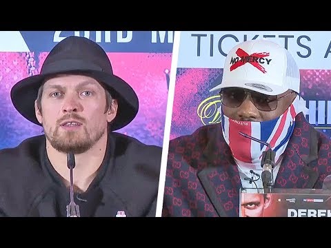 Oleksandr Usyk vs. Derek Chisora • FULL PRESS CONFERENCE • Matchroom Boxing