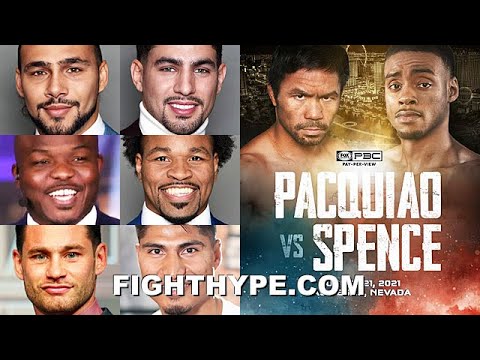 PAST OPPONENTS PREDICT PACQUIAO VS. SPENCE: THURMAN, GARCIA, BRADLEY, PORTER, ALGIERI, & MORE