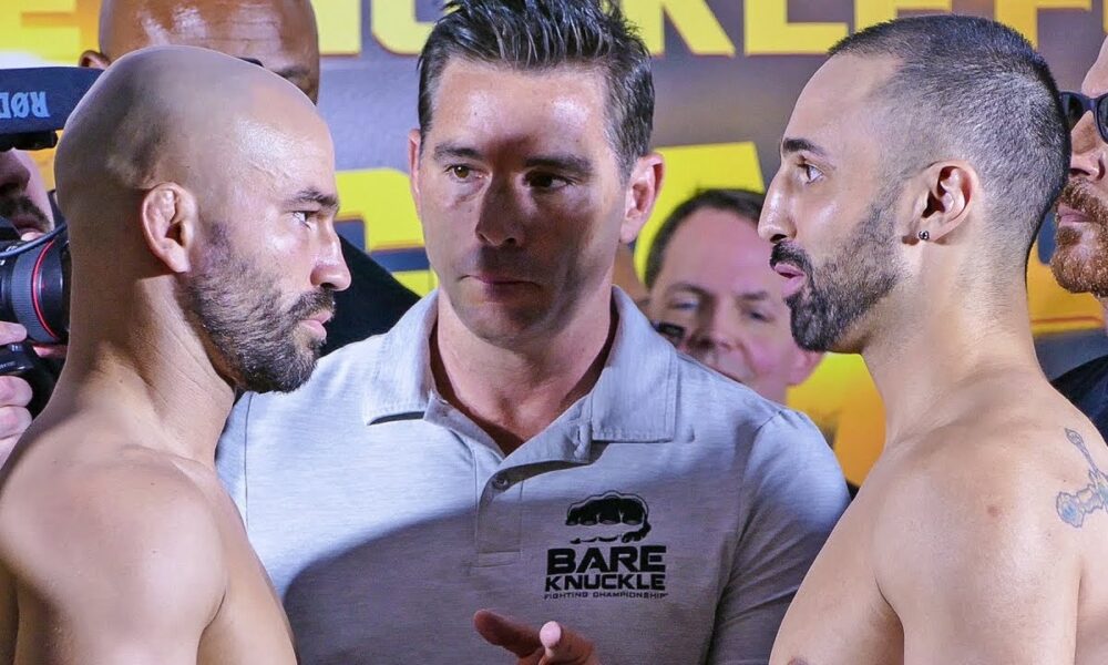 Paulie Malignaggi vs. Artem Lobov FULL WEIGH IN & FINAL FACE OFF | Bare Knuckle Boxing