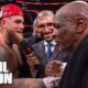 RESPECT! Mike Tyson & Jake Paul EMBRACE after BATTLE: 'AN HONOUR, THAT WAS A GOOD SLAP!!'