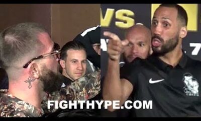 (SH*T GOT SERIOUS!) JAMES DEGALE & CALEB PLANT GO AT IT; PLANT CRASHES TRUAX VS. DEGALE 2 PRESSER